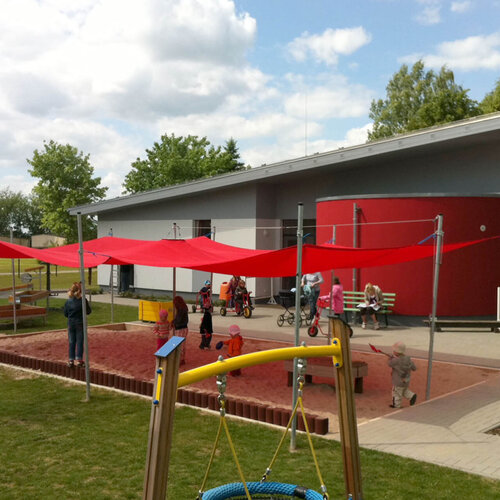 Sandkastensegel, Kindergarten Karlsburg