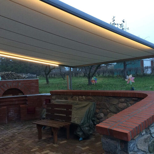 Pergola Markilux Licht